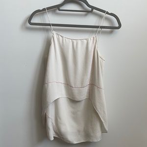 EDUN silk spaghetti strap top